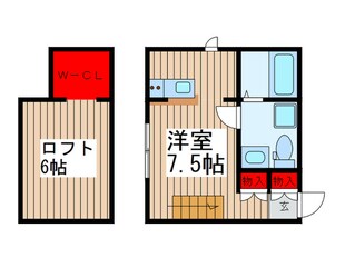 プリマ坂戸弐番館の物件間取画像